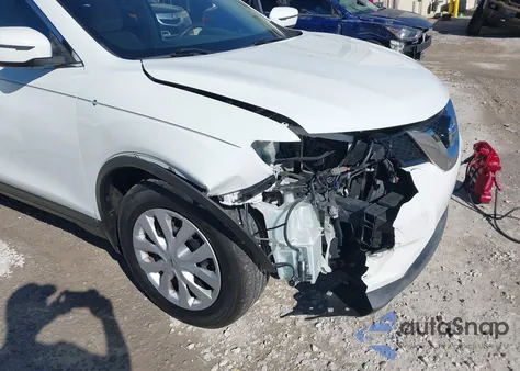 2016 Nissan Rogue S из США, поврежденный, VIN KNMAT2MT2GP678035